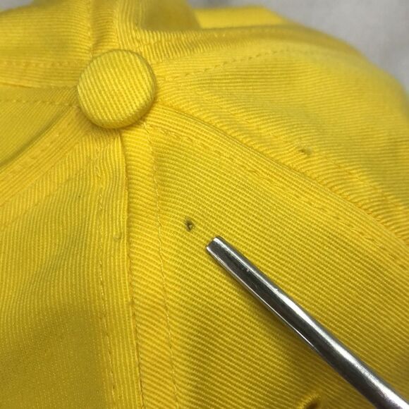 Vintage Dad Hat “Wildfire Golf Club 1999” Yellow | Embroidered | Adjustable - Picture 7 of 7